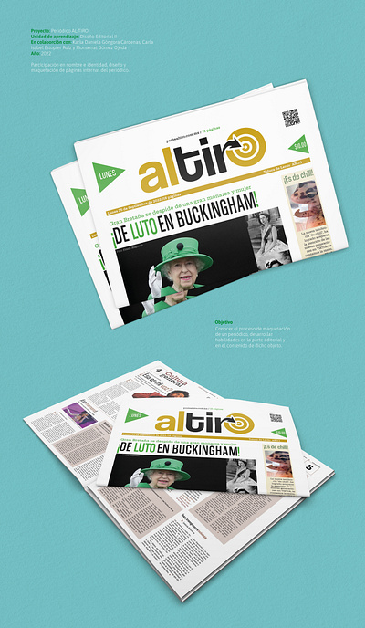 Al tiro - Diseño editorial graphic design