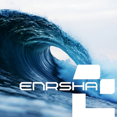 ENRSHA Concept Brand Design by drewdeltz abstractart appareldesign branddesign branding conceptbrand creativedirection designphilosophy drewdeltzdesign futuristicdesign graphic design logo logodesign minimalism modernbranding motion graphics motiondesign natureinspired ui visualidentity wavedesign