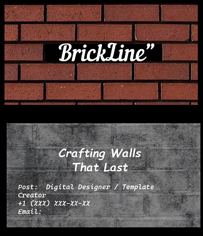 BrickLine 3d animation branding graphic design logo motion graphics ui