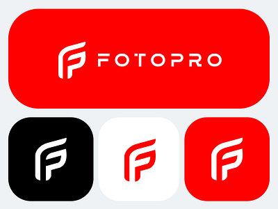 FOTOPRO LOGO DESIGN branding company design entrepreneur factory food fotopro foundation graphic design hotel illustration logo logo design music production startups studio transport typography vector