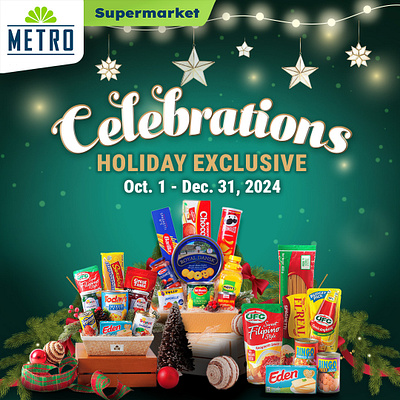 Celebrations Holiday Exclusive christmas basket holiday exclusive