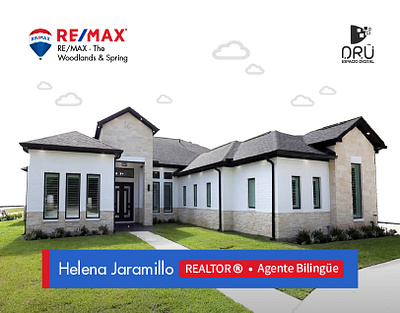 RE/MAX - Helena Jaramillo | Real Estate Agent graphic design