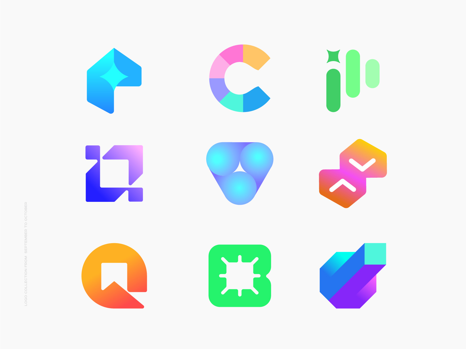 Example of Ceeate Saa S, Marketing, Startup Logos 