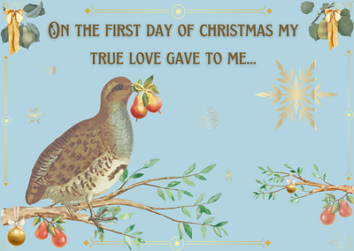 The Twelve Days of Christmas - Day One design fun