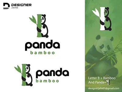 Panda Bamboo and Letter B combine Logo Design Concept 2024 alphabet logo bamboo logo branding cartoon logo combination mark logo creative logo design graphic design green logo illustration letter logo logo mascotlogo modern logo new logo panda and b logo pandabamboologo pandalogo ui vector