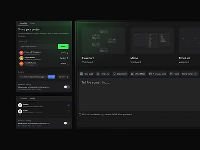 Visioboard - Saas Components Preview components components ui daily dashboard design illustration saas share team ui ui design uiux ux visioboard