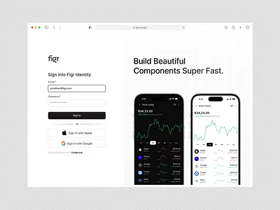 Make Sign Up UI your own account components create an account design login minimal product design sign in sign up signin ui ui design ux ux design web design website