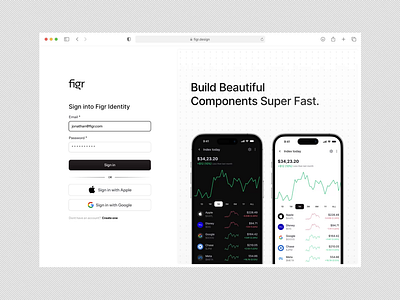 Sign Up Page account components create an account design login minimal product design sign in sign up signin ui ui design ux ux design web design website