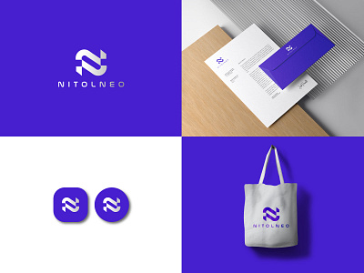 N- Logo Marks ai brand brand identity branding design icon it logo logo logo design logo designer mark modern logo monogram logo n n logo n logo design saas logo tech tech logo visual identity