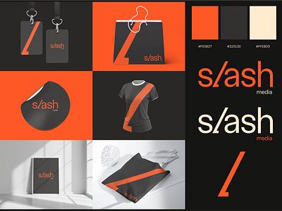 House of Slash branding colour palette content design centric design language illustrations logo webpage