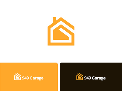 949 Garage architecture brand identity branding broker building logo construction garage logo home logo house logo logo property logo real estate real estate agency real estate branding real estate logo realestate realtor visual identity