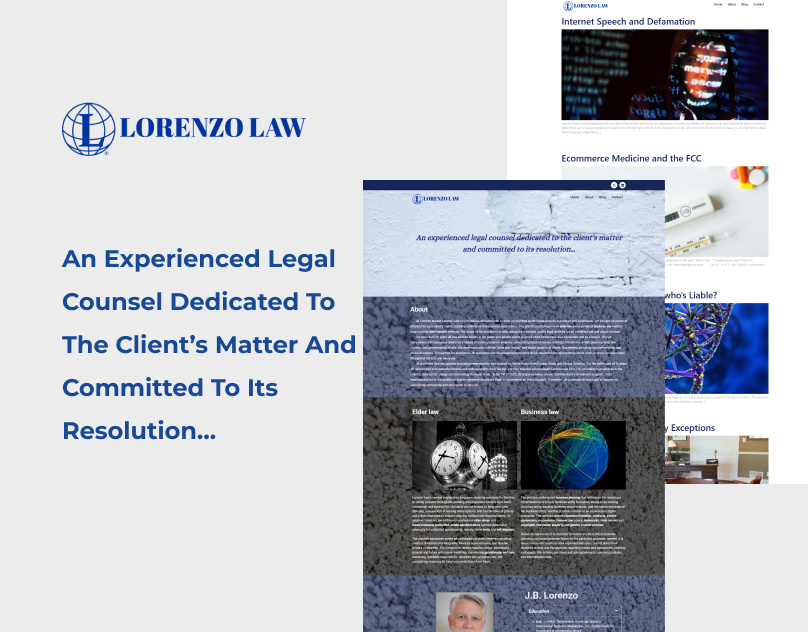 Lorenzo Law Firm elementor