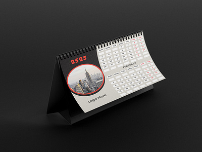 Calendar Design advertise branding calendar calendar design design illustration marketing mockup vector