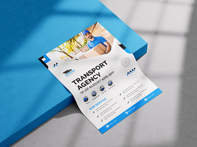 Logistics transport agency flyer design brochure brochure design cargo flyer flyer design freight graphic design logistics logistics flyer print design shipment shipping transport transport agency transportation