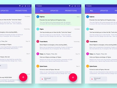 "Clean & Modern Tabbed Inbox UI Design🌟" appdesign carddesign cleaninterface colorcodeui flatdesign inboxdesign interfacedesign materialdesign messagingapp minimalui mobileappui mobileui moderndesign productdesign responsivedesign tabbednavigation typographydesign uidesign userexperience uxuidesign