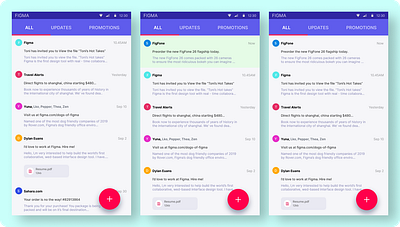 "Clean & Modern Tabbed Inbox UI Design🌟" appdesign carddesign cleaninterface colorcodeui flatdesign inboxdesign interfacedesign materialdesign messagingapp minimalui mobileappui mobileui moderndesign productdesign responsivedesign tabbednavigation typographydesign uidesign userexperience uxuidesign