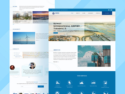 Contracting Company Website Design constrcution company construction company website construction dubai construction website contracting company contracting company website contracting website dubai home page industry website kuwait landing page landing page ui ui web design web ui webpage design website design website ui design