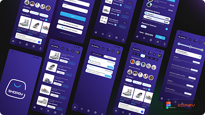 🛍️ eCommerce App by econev app branding design econev evgheniiconev figma graphic design illustration ios lizzardlab logo mobile ui ux vector