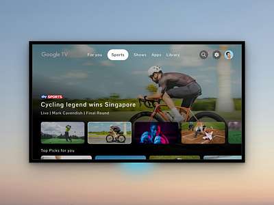 Google Smart TV UI Design designforsmarttv dribbbleshots google tv ui googlesmarttv googleui interactivetvui modernuidesign responsivetvdesign smart tv smart tv ui smarttvdesign smarttvexperience trading design tvappdesign tvnavigationdesign tvuxexperience ui uiinspiration uiuxtrends uxdesign