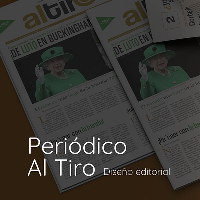 Al Tiro - Periódico design diseño editorial diseño gráfico periodico periódico