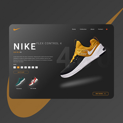 NIKE website 3d app branding design graphic design illustration logo nike shoe ui ux vector website