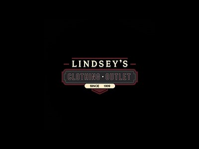 Lindsey's-Clothing-Outlet-02 3d app art branding design discount logo pricing discount logos for sale discount pricing graphic design icon illustration logo logos minimalist typography ui vector