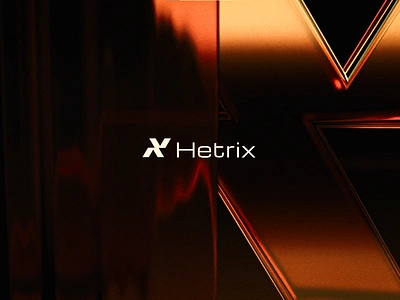 HETRIX | Visual Identity - UI/UX Design 3d app branding graphic design logo mobile post proyect social ui ux