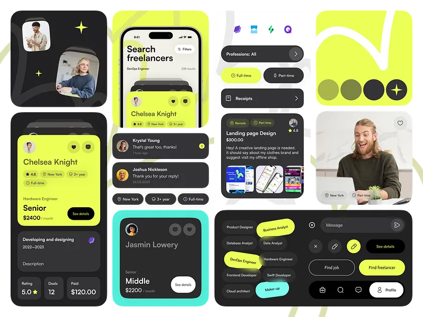 Cards UI designs, themes, templates and downloadable graphic elements ...