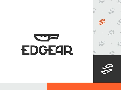 First version of the brand/logo for Edgear branding edge gear knife logo logodesign