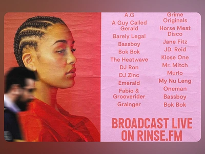 Rinse FM - Visual Identity brand identity branding concept design digital fm illustration layout listen logo music player playlist podcast radio slide station video voice volume