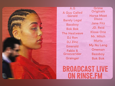 Rinse FM - Visual Identity brand identity branding concept design digital fm illustration layout listen logo music player playlist podcast radio slide station video voice volume