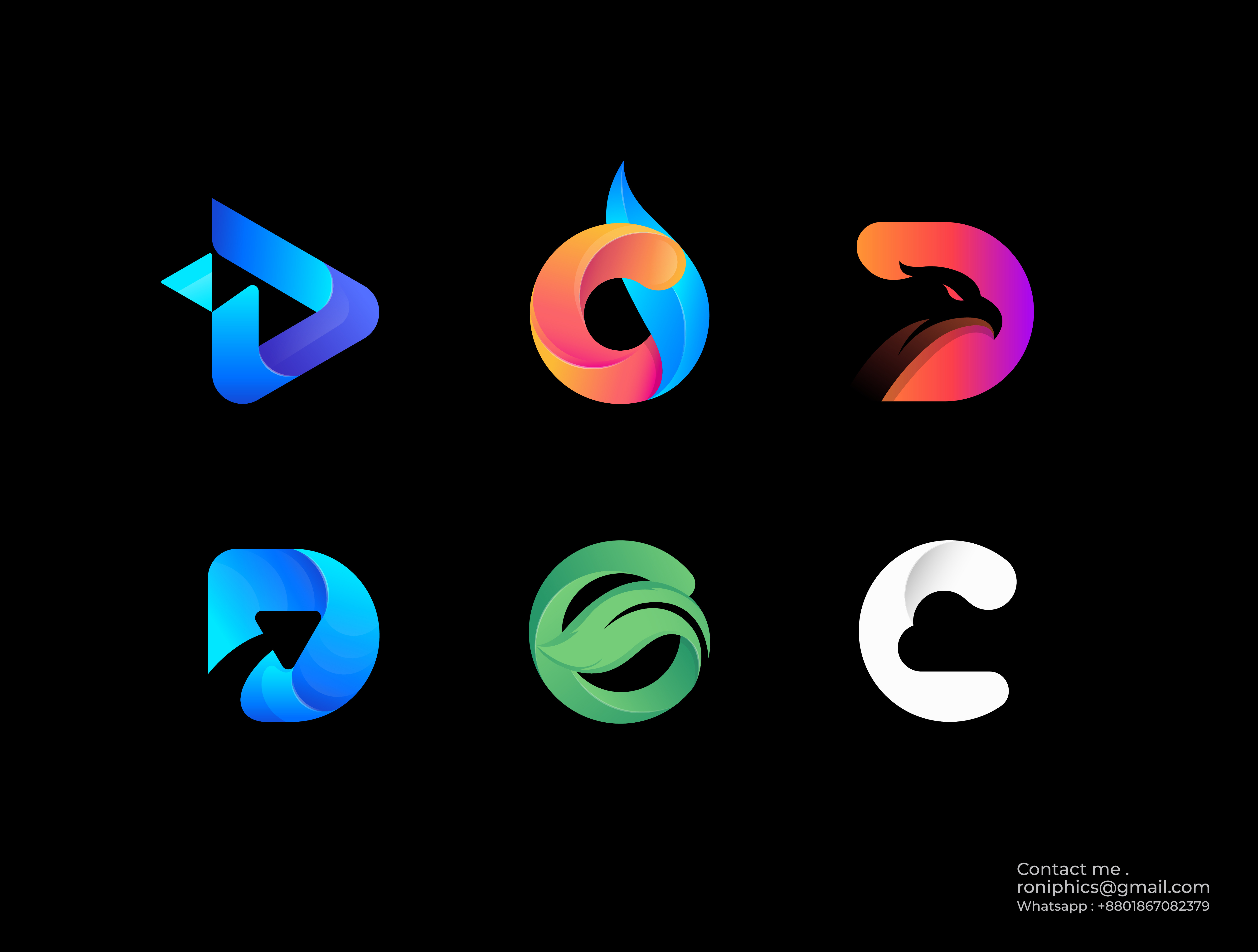 Example of Creative Logo Design  Abstract Logo