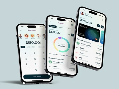 Banking Mobile App Design Concept app app design app interfaces banking app best app design card ui design home screen mobile mobile app design mobile app ui mobile ui mobile ui design mobile ux modern app ui modern ui ui ui design ui ux design ux