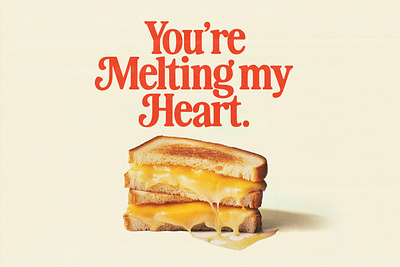 Sample from Heartbreak Eighties Typeface 80s 90s advertising cheese font food magazine retro serif type typeface typography vintage