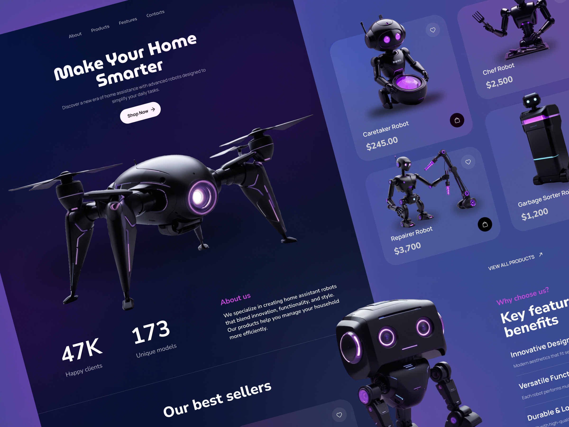 Example of Landing Page Design