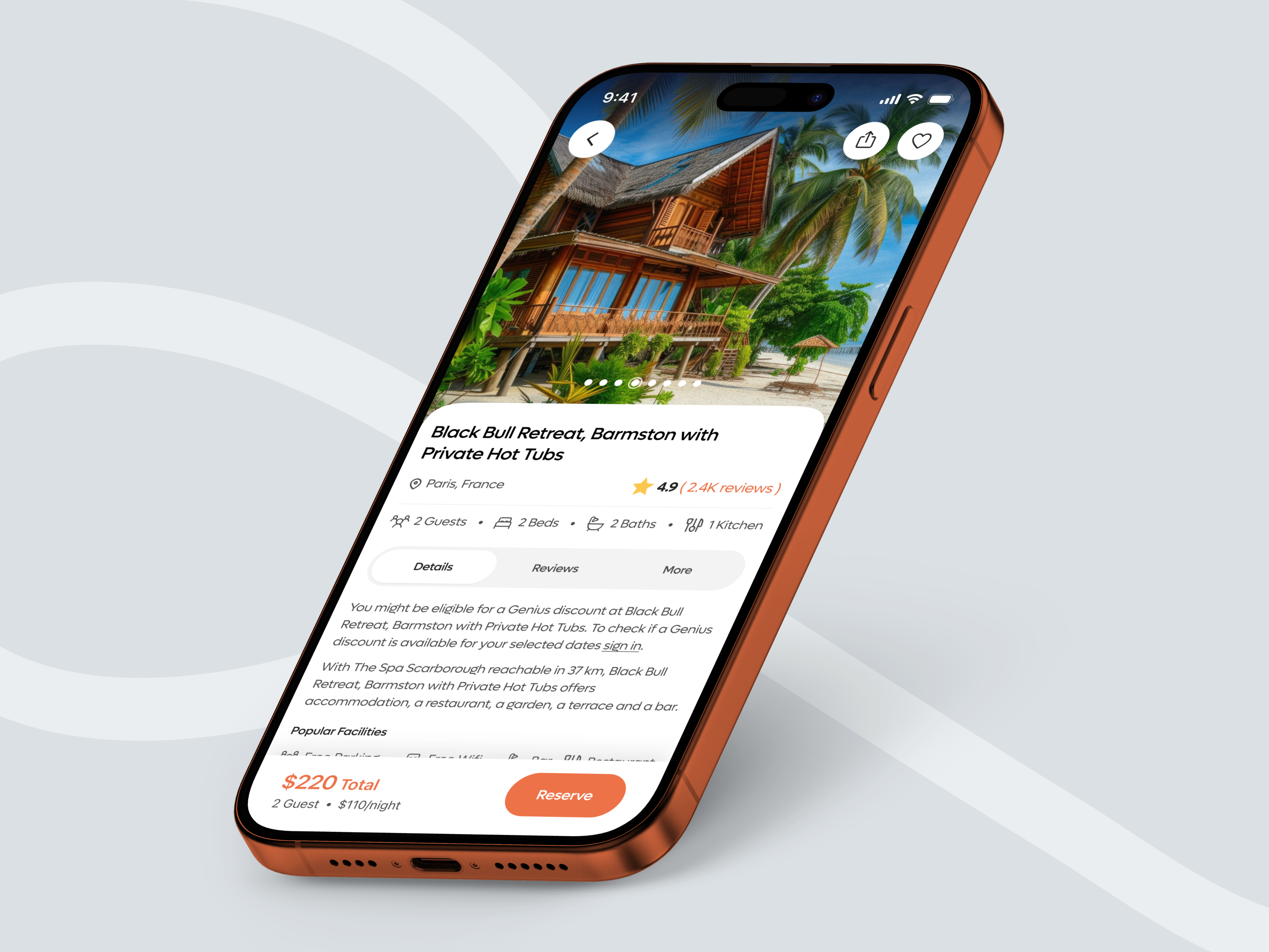 Example of Mobile App