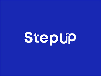 StepUp Logo ( For Sale) agency argent branding design digital agency digital art digital marketing graphic design illustration it letter logo logo logo design step stepup typography up vector