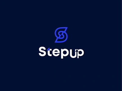 StepUp logo agency argent branding design graphic design illustration letter logo letter s logo logos step stepup typography up vector