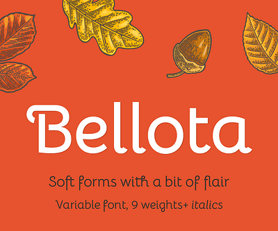 Bellota font family v5 display font fonts sans sans serif type type design typography variable variable font variable fonts