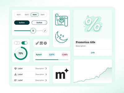 Mint – Avanza's Design System design system ui