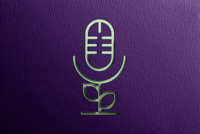 Gardens Podcast Branding creativebranding fourgardenspodcast graphicdesign logodesign minimalistlogo natureinspiredlogo podcastbranding podcastdesign