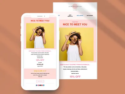 A Nice Newsletter Designed On GHL design ghl gohighlevel gohighlevel landing page gohighlevel website graphic design kajabi kajabi landing page kajabi website landing page design shopify showit squarespace web design website website design wix