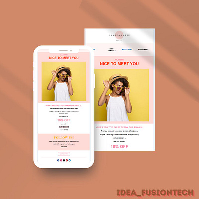 A Nice Newsletter Designed On GHL design ghl gohighlevel gohighlevel landing page gohighlevel website graphic design kajabi kajabi landing page kajabi website landing page design shopify showit squarespace web design website website design wix