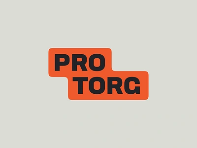 Pro Torg logo black brand design cargo branding cargo design cargo identity delivery design delivery identity letter logo logo design minimal logo rectangle logo red simple logo