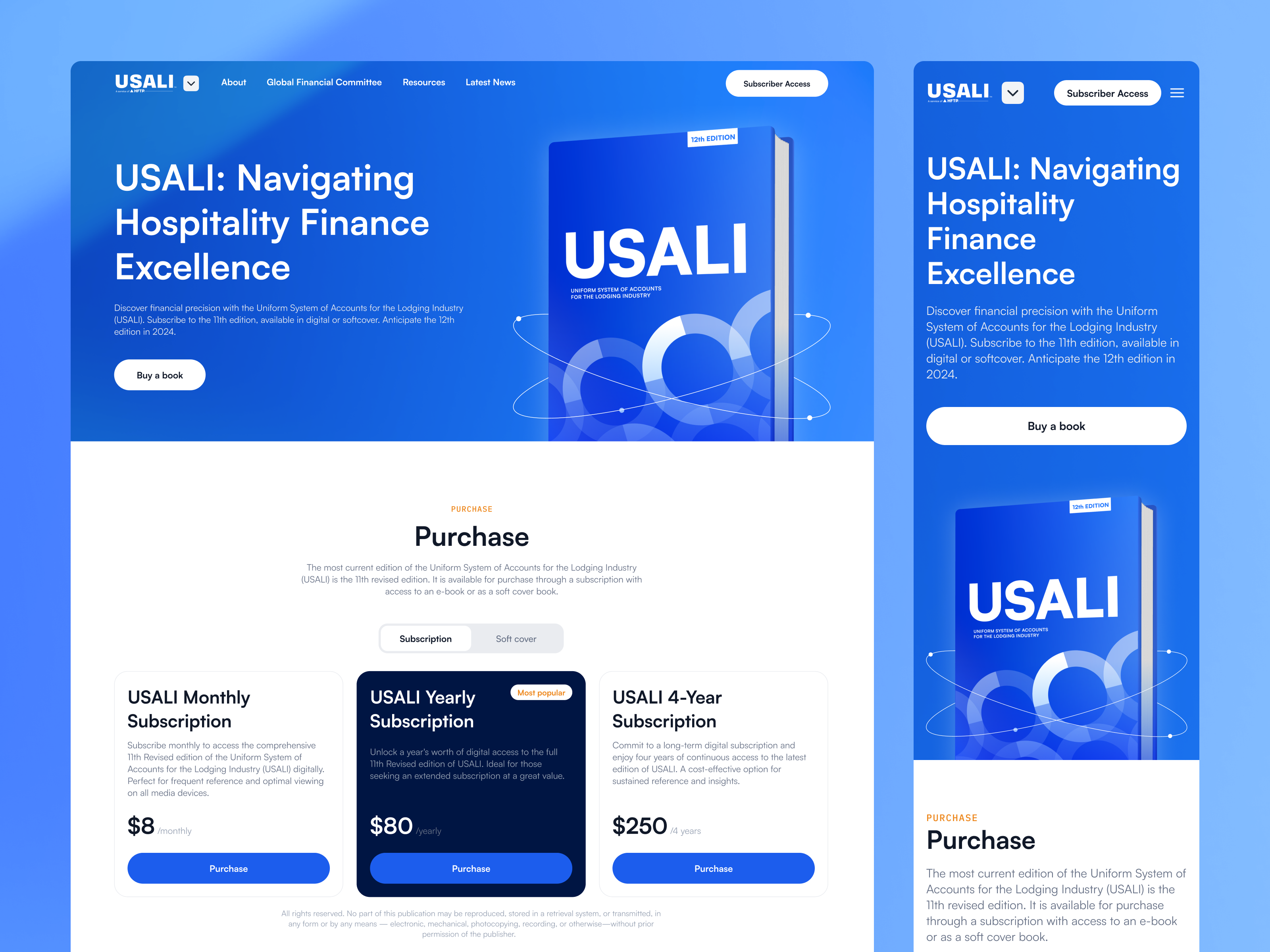Example of B2 B Website Design
