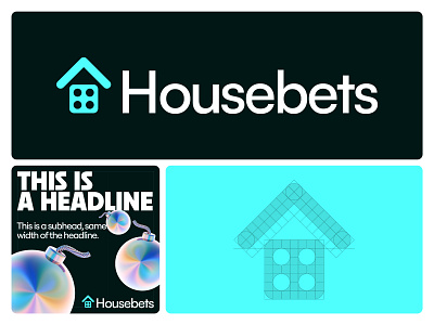 Housebets Braning (Currently ongoing) bet bets bomb branding dices gambling home house logo mines trust