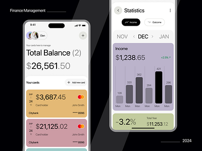 Finance Management APP | UI Mobile APP Design creative finance finance management app finance mobile app design mobile app ui ux design ui design