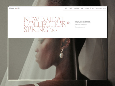 Ever Fondly Home agency bridal collection planner portfolio ui venue webdesign wedding wedding dress wedding salon wordpress