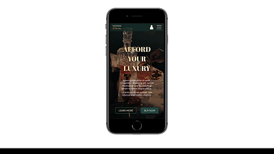 Whiskey e-commerce website_mobile version_prototype animation app ecommerce mobile ui whiskey