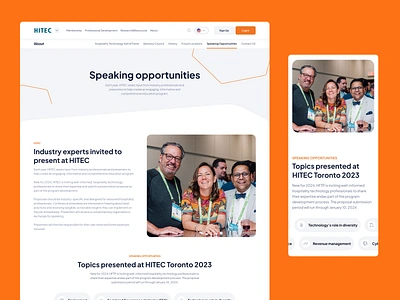 HITEC. Service Page Design about page branding conference design dribbble graphic design illustration landing page logo minimalism mobile team ui ux vector web webdesign website